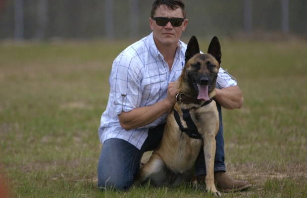 Touching Military Dog Shot 4 Times, Saves Soldiers' Lives