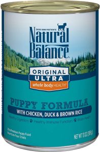 Natural Balance Original Ultra Whole Body Health Wet Puppy Food, Chicken, Duck & Brown Rice