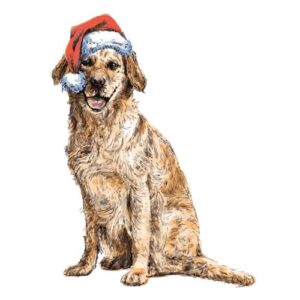 DIY Christmas Dog Art for Dog Lovers