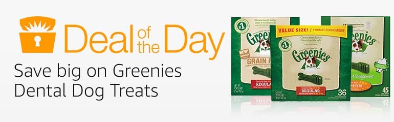 Greenies Dental Dog Treats Deal of the Day