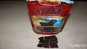 Zuke's Genuine Jerky Steaks Dog Treats Giveaway