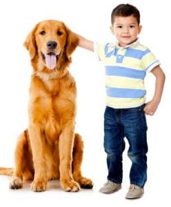 Dogs help kids develop