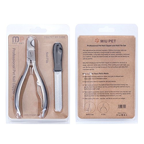 MIU PET Dog Nail Clipper Review