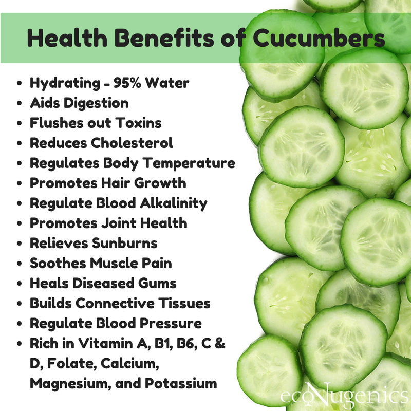 Benefits of Cucumbers