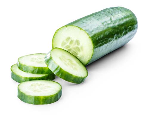 What a cucumber looks like?