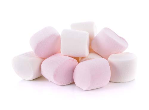 What does a marshmallow look like