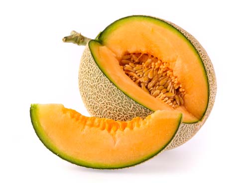 What does cantaloupe looks like