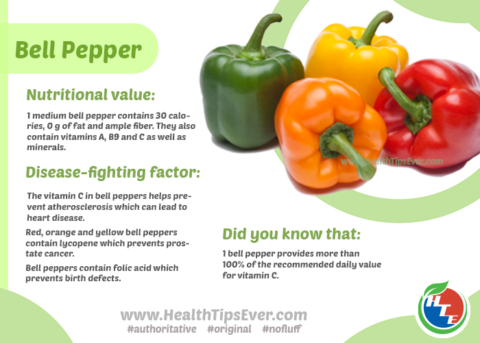 Health benefits of bell peppers for dogs infographic