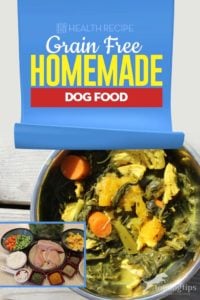 Healthy Grain Free Homemade Dog Food Recipe