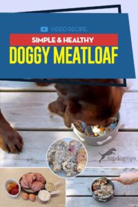 Easy, Simple & Healthy Doggy Meatloaf Recipe