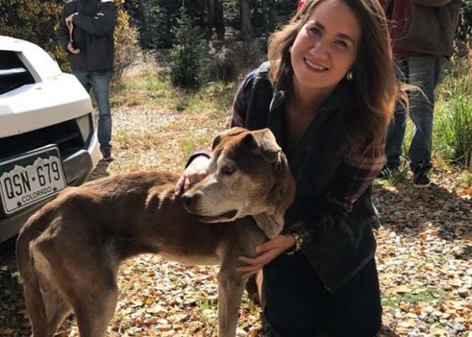 Hikers Rescue Starving Dog