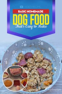 My Favorite Basic Homemade Dog Food That's Easy to Make