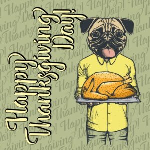 Top 10 Cute Dog Thanksgiving Cards