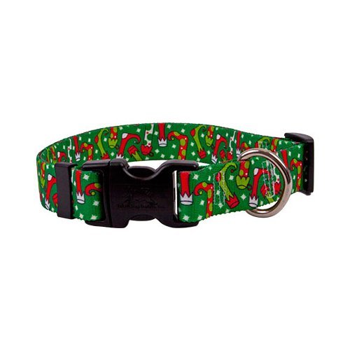 Yellow Dog Design Standard Collar with Christmas Pattern