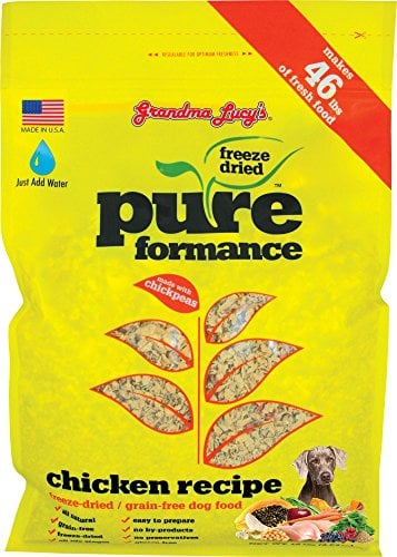 Grandma Lucy's PUREformance Freeze-Dried Dog Food