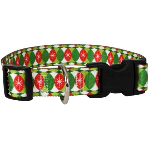 Yellow Dog Design Christmas Cheer Dog Collar