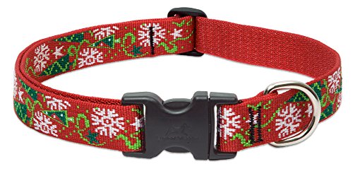 LupinePet Originals Christmas Cheer Adjustable Collar