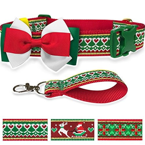 Pet Rejoir 5 Patterns Christmas Dog Collars