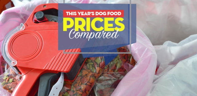 Comparing This Year's Dog Food Prices