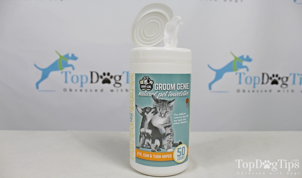 Groom Genie Natural Pet Towelettes The Best Wipes for a Dog's Overall Cleaning