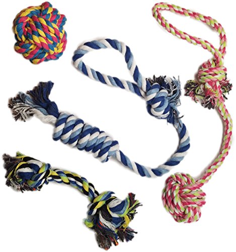 Otterly Pets Puppy Dog Pet Rope Toys for Small to Medium Dogs