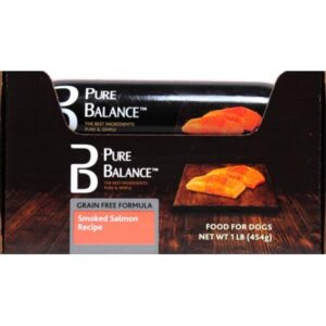 Pure Balance Grain Free Smoked Salmon Dog Food Roll