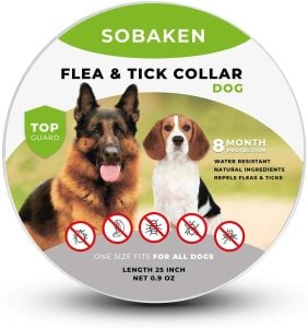 SOBAKEN Flea and Tick Prevention for Dogs