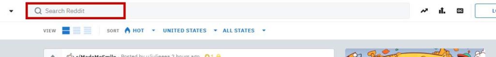 Search Reddit