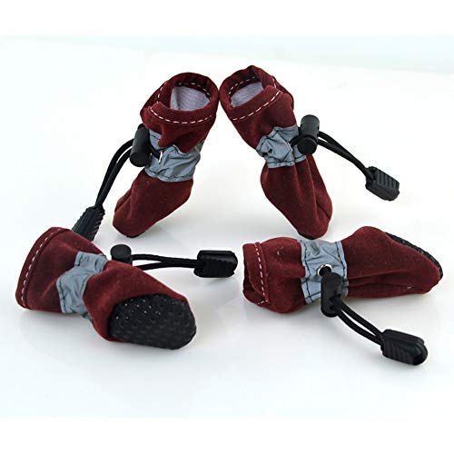 Adarl Waterproof Rain Dog Booties