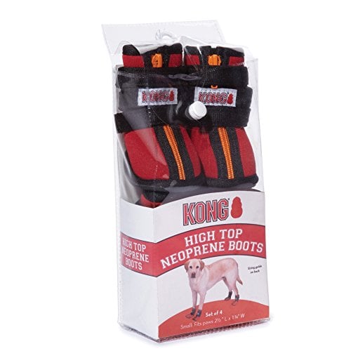 KONG High-Top Neoprene Boots for Dogs