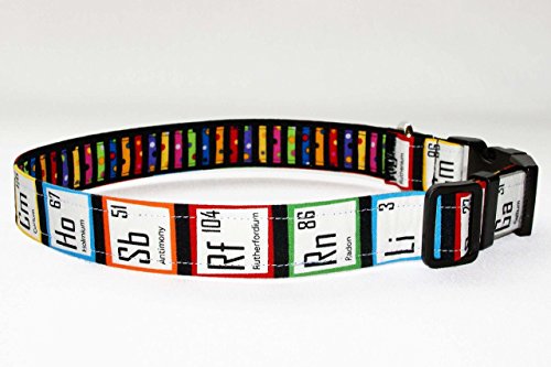 Periodic Table Handmade Dog Collars