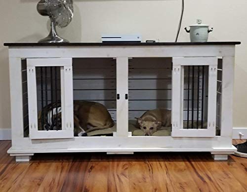 Southern Crafted Furniture Custom Dog Kennel - handmade gift to dogs