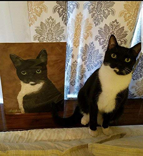 Frankie Paquin Custom Artwork of Your Pet - handmade gift