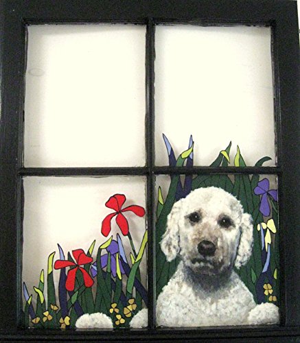 Upcycled Dog Window Personalized Art