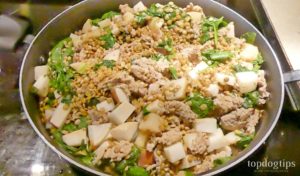 Homemade dog food for allergies recipe