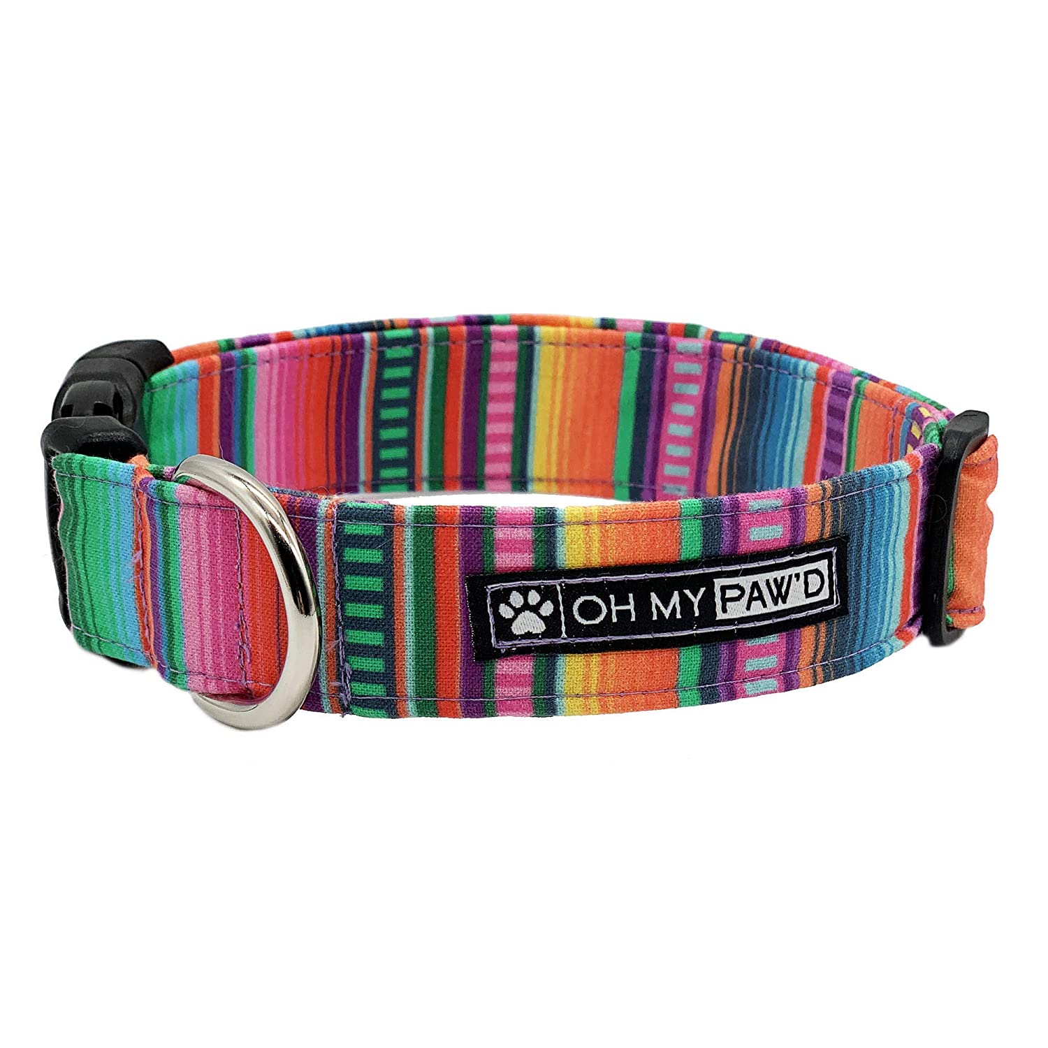 Oh My Paw'd Serape Fabric Collar for Pets