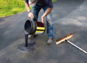 Driveway Sealant products can be toxic to dogs