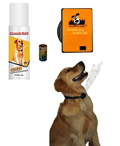 Downtown Pet Supply No Bark Citronella Spray Collar