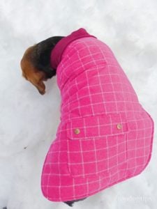 Up Country Tweed Dog Coat