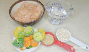 Oatmeal and Chicken Meal Recipe for Anal Gland Problems