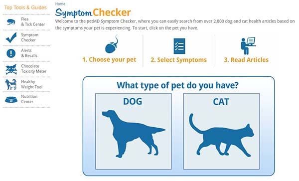 PetMD Symptom Checker