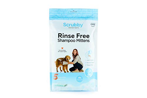 Scrubby Instant Bath Mittens for Dogs