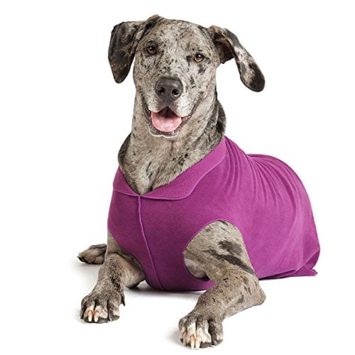 Gold Paw Stretch Fleece Coat