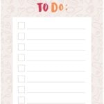 Dog Daily To Do List