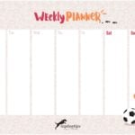 Dog Weekly Planner