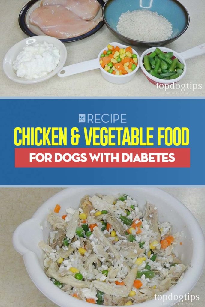 Recipe of Chicken & Vegetable Food for Dogs with Diabetes