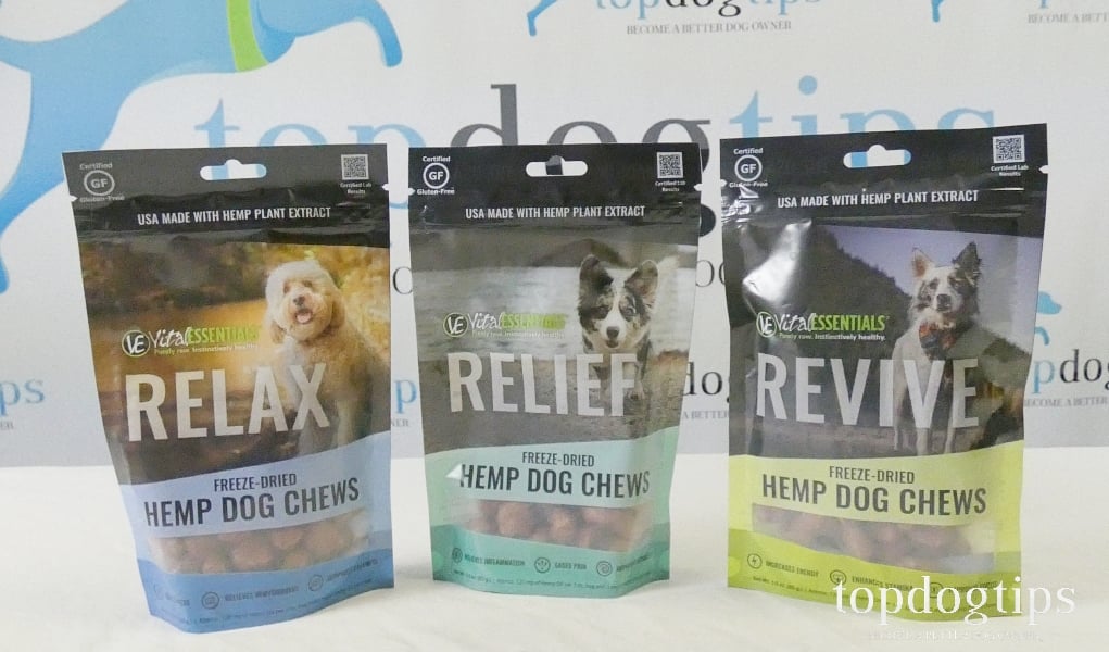 Vital Essentials hemp treats for dogs