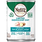 3rd Best Maltese Dog Food for Sensitive Stomach: Nutro Limited Ingredient Fish and Potato Premium Loaf