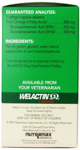 Welactin Fish Oil Capsules by Nutramax Laboratories