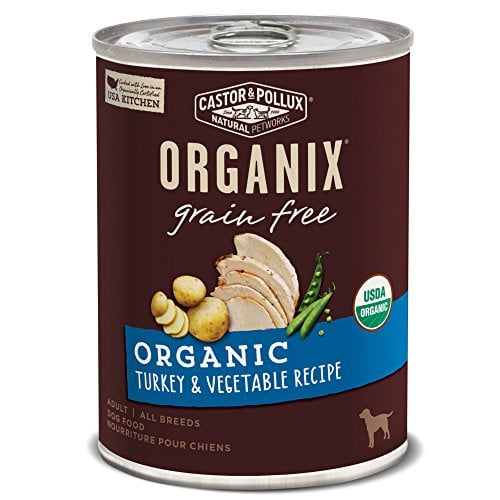 Organic Grain Free Turkey & Vegetable Recipe by Caston & Pollux